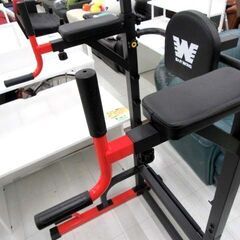 BARWING ぶら下がり健康器 BW-BLS04 懸垂マシン チンニングスタンド レッド 高さ調節可能 マルチジム 筋トレ トレーニング 運動器具 苫小牧西店の画像