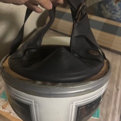 立花三つボタン当時物バイクヘルメットの画像