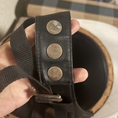 立花三つボタン当時物バイクヘルメットの画像