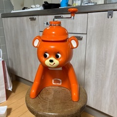 レアもの。かわいいカキ氷器です！