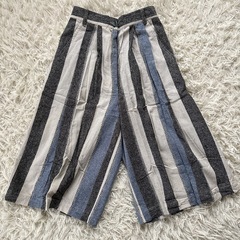 レディースキュロットパンツ　絹100%
