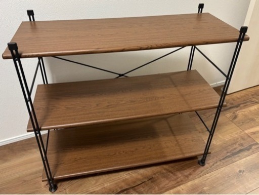 IKEA 木製ラック　3段式