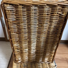 ナチュラル収納ボックスカゴの画像