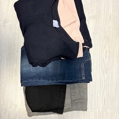 マタニティパンツ　ワンピース　セット