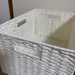 カラーボックスにピッタリな収納カゴ
の画像