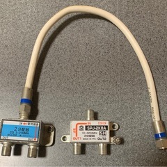 2分配器 SPJ-2K8A 2系統入力・出力 (4k8k) 2個セット