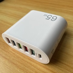 USB充電器 TYPE-A×5 TYPE-C×1