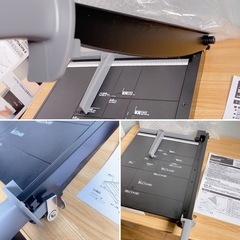 【未使用に近い】ナカバヤシ ペーパーカッター 裁断機の画像