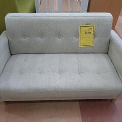 ★ジモティー割引有★布製コンパクトソファ グレー 中古品