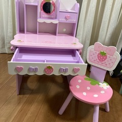 マザーガーデン　机　ドレッサーの画像