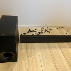 SONY HT-CT380 サウンドバーの画像