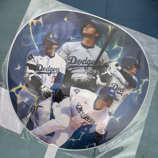 MLBワールドツアー東京シリーズ2025 大谷翔平 ビッグうちわ ABセット