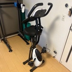 静音折りたたみエアロバイクの画像