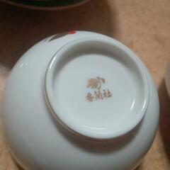 香蘭社湯呑み4個の画像