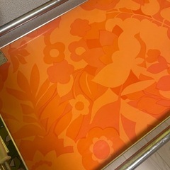 昭和レトロ　キッチンワゴン　家具の画像