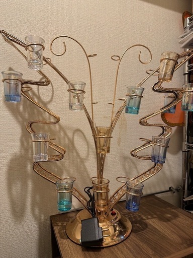光るテキーラスタンド