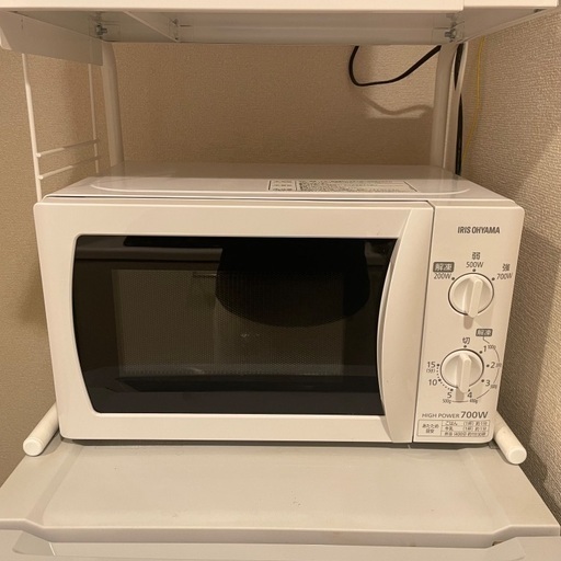 動作確認済み　アイリスオーヤマ　電子レンジ