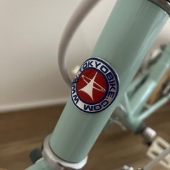 tokyobike キッズ　ミントカラーの画像