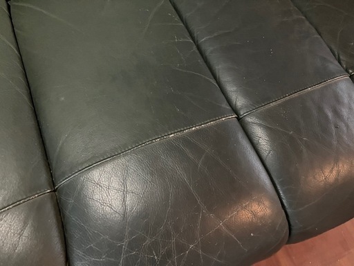 革ソファー