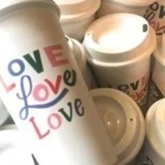 激レア新品✨️アメリカ スターバックス グランデサイズ Reusable Cup Tumbler Grandeリユーザブルカップ プラスチックタンブラー 海外スタバ コレクション Love ラブの画像