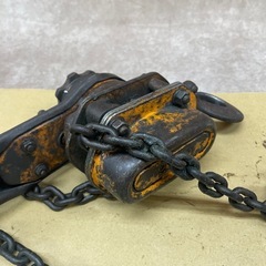 中古品 KITO レバーブロック 750kg 3/4t チェーンブロック レバブロ 荷締め 固定 の画像