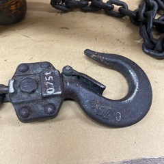 中古品 KITO レバーブロック 750kg 3/4t チェーンブロック レバブロ 荷締め 固定 の画像