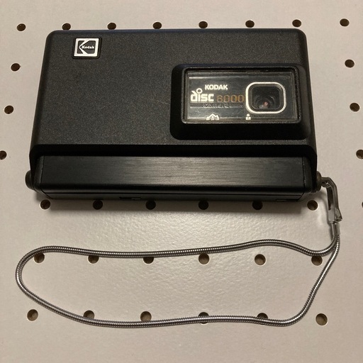 昭和レトロKODAK disc6000フロッピーカメラ現状品、ジャンク品扱いレア