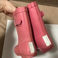 ピンク　長靴　サイズ16の画像