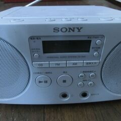 SONY　ポータブルCDプレーヤー　水色