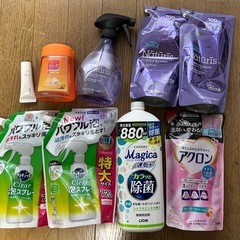 食器洗剤、手洗い、ファブリーズセット
