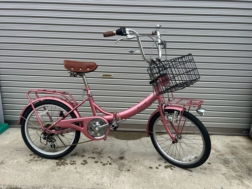 【福岡県筑後市にて引取】 折りたたみ自転車２０インチ　変速段数 ６段  SHIMANO EQUIPPED  great wall