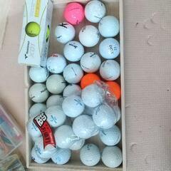 ゴルフボール(40球ほど)※その他ティー等
