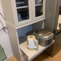 カインズ　食器棚の画像