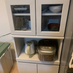 カインズ　食器棚の画像