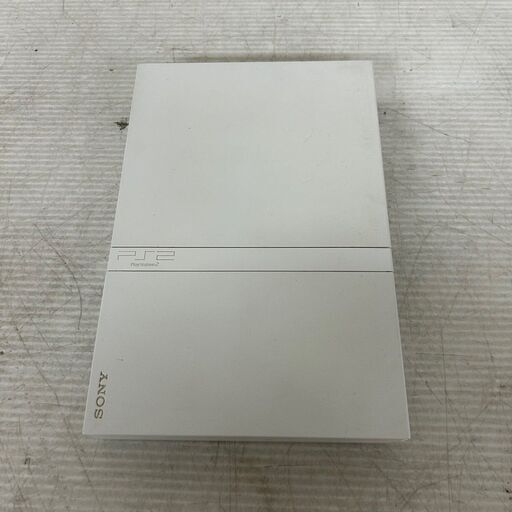 【SONY】ソニー PlayStation2 SCPH-75000 ホワイト 動作確認済 本体のみ プレステ2 プレ2 薄型 ゲーム機 プレイステーション Y1135