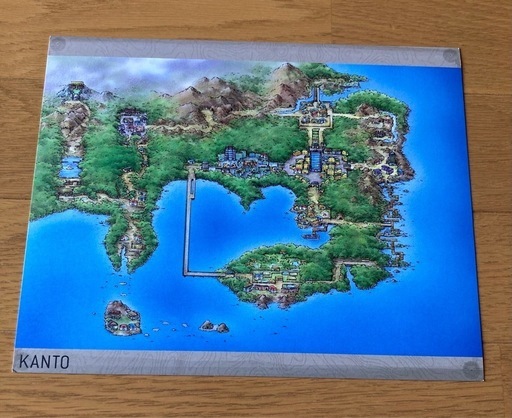 ポケモン　カントー地方　ポスター