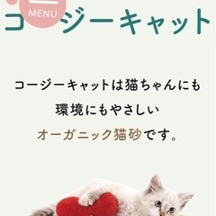 コージーキャット(オーガニック猫砂)ドイツ製の画像