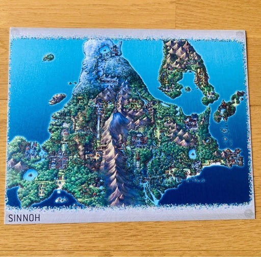 ポケモン　シンオウ地方　ポスター
