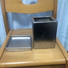 陶器鉢、鉢皿付き（美品）の画像