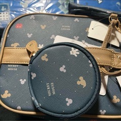 ディズニー　ミッキー　バニティーポーチ３点セットの画像