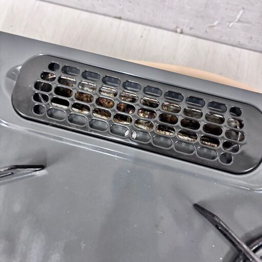  22722  2口 都市ガスコンロ 水無し 片面焼きグリル Rinnai 2017年製 右強火 ◆大阪市内・東大阪市他 6,000円