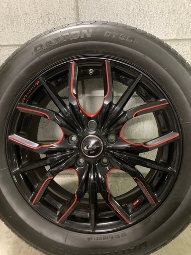 LEONIS LV 17インチ（ブラック&レッド） 保管用タワー付き
