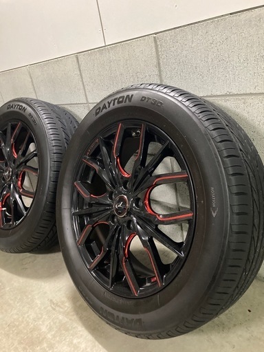 LEONIS LV 17インチ（ブラック&レッド） 保管用タワー付き