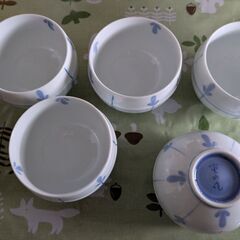 湯のみまとめて5個　未使用　最終値下げの画像