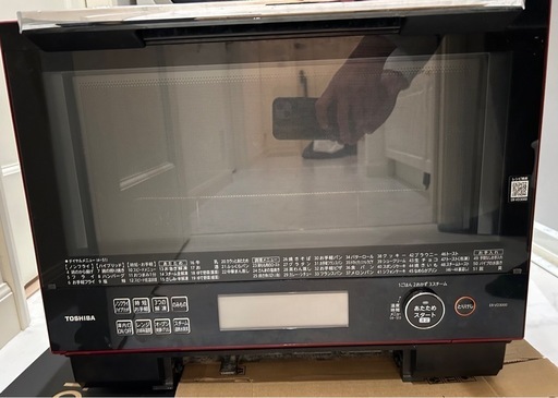 【東芝　ER-VD3000（R)】オーブンレンジ