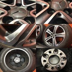 【BS BLIZZAK DM-V3 235/60R18】スタッドレス【ベンツ GLC X253 純正ホイール 18インチ 8J5HPCD112+38】20年製 バリ溝　(VTO080)の画像