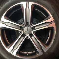 【BS BLIZZAK DM-V3 235/60R18】スタッドレス【ベンツ GLC X253 純正ホイール 18インチ 8J5HPCD112+38】20年製 バリ溝　(VTO080)の画像