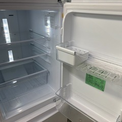 NO.2288【2021年製】Hisense amadana ノンフロン冷凍冷蔵庫 AT-RF150-WH 154L 冷蔵108L/冷凍46L 家電 中古の画像