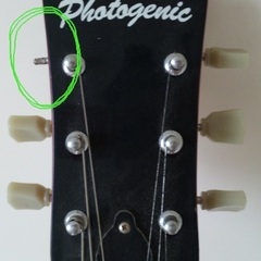 ※相談中※《ジャンク品・難あり》PhotoGenic ◆ エレキギター ◆ エレアコ フォトジェニックの画像