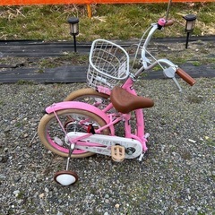 16インチ　折りたたみ子供車の画像